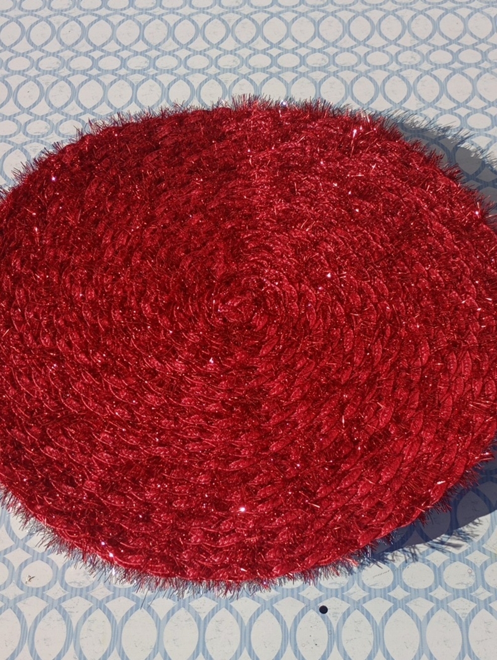 Pier 1 Tinsel Braided Placemats Set Of 5